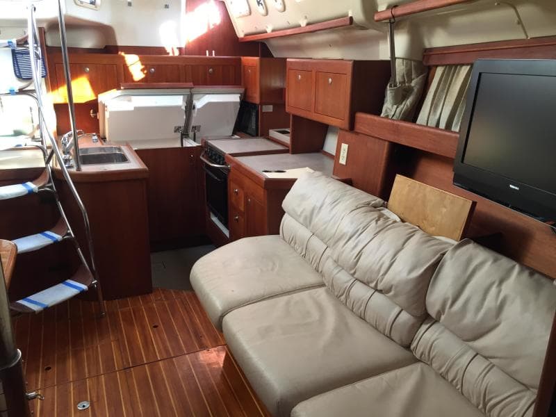 1997 Hunter 450  Passage