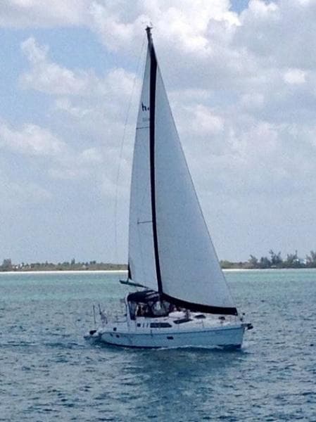 1997 Hunter 450  Passage