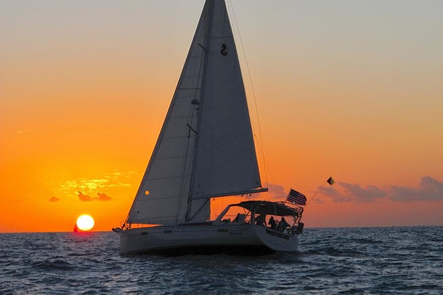 Sunset Sailing