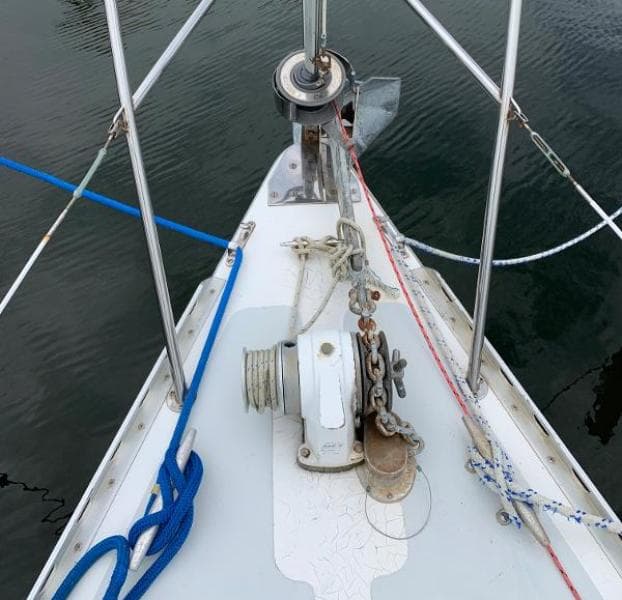 1985 Gulfstar Hirsch 45 Center Cockpit