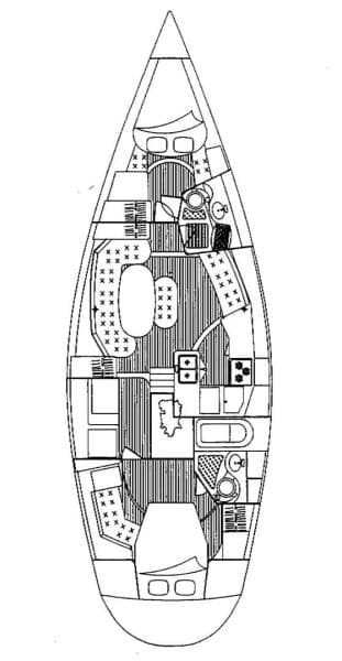 1991 Hunter Passage 42