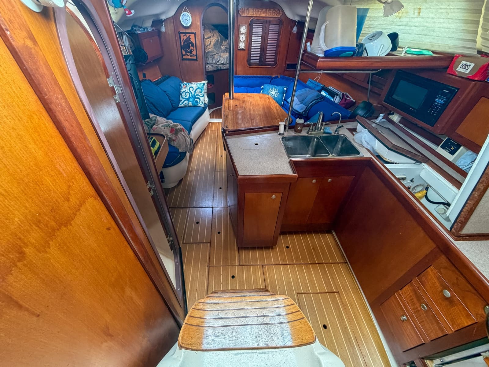 1999 Hunter 380 - Photo 3