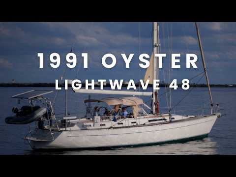 Oyster Lightwave 48 Under Sail 