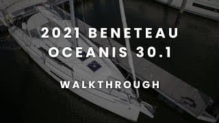 2021 Beneteau Oceanis 30.1 Walkthrough