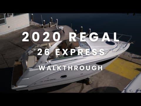 2020 Regal 26 Express Walkthrough