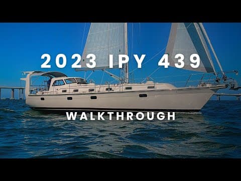 2023 Island Packet Yachts Walkthrough by Capt. Andy Deen at Preferred Yachts