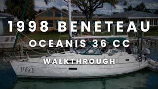 1998 Beneteau 36 CC Walkthrough by Capt. Andy Deen at Preferred Yachts