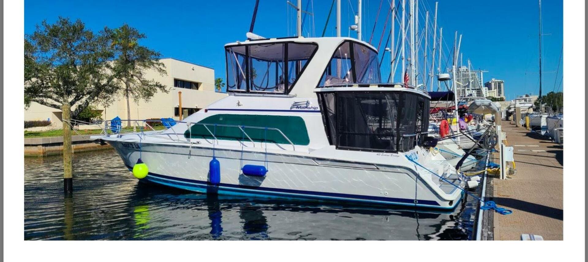 1998 Mainship Sedan Bridge 40